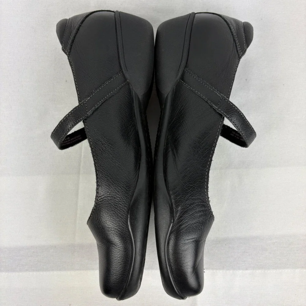 Taos Womens Mary Jane Ta Dah Shoes Size 40 EU/9 US Black Comfort Leather Casual - Picture 7 of 17